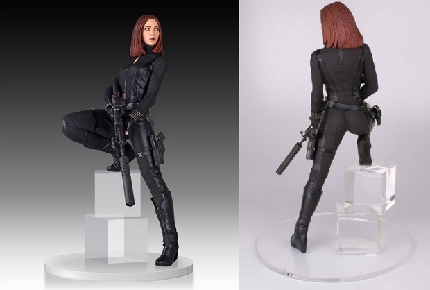 Black Widow: la statua della Gentle Giant dedicata alla Vedova Nera