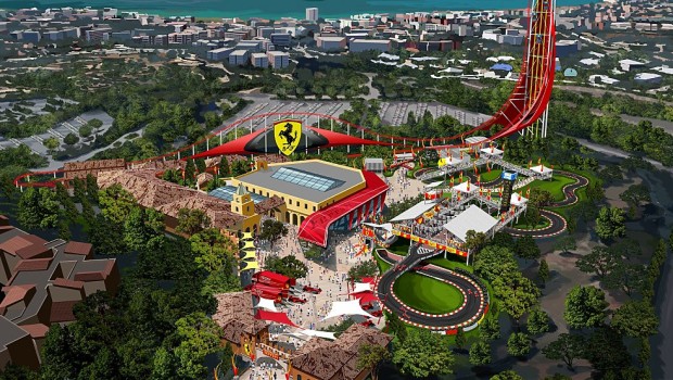 Ferrari Land, il parco divertimenti del cavallino rampante in Spagna