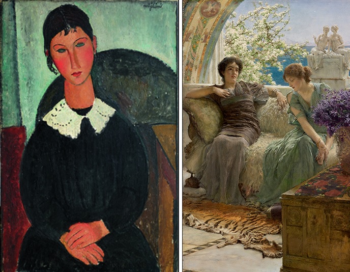 Festa della Donna 2014: visite guidate gratuite a Roma per &#8220;Modigliani, Soutine e gli artisti maledetti&#8221; e &#8220;Alma-Tadema e i pittori dell&#8217;800 inglese&#8221;