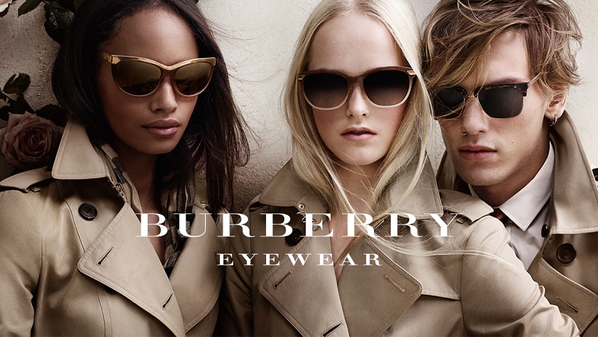 Gli occhiali da sole Burberry della collezione Trench per l’estate 2014