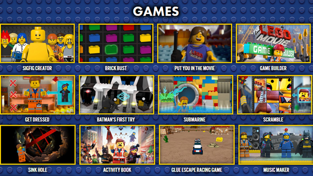 The Lego Movie: i giochi gratis