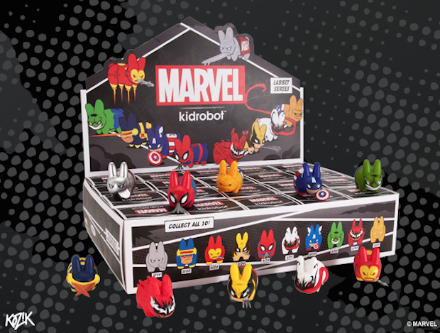 Marvel Labbit, la seconda mini serie di vinyl toys