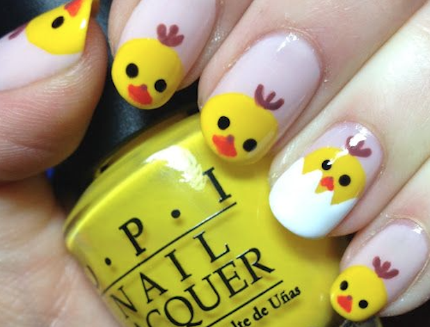 La nail art per Pasqua 2014 con decorazioni per unghie a tema