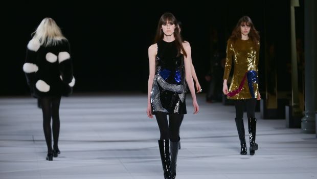 Sfilate Moda Parigi 2014: gli anni Sessanta secondo Saint Laurent, collezione invernale 2014 2015