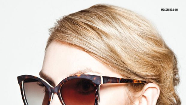 Moschino occhiali collezione primavera estate 2014: le novità sole e vista, le foto