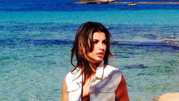 Elisabetta Canalis Talco: le foto nel backstage dello shooting per la campagna PE 2014