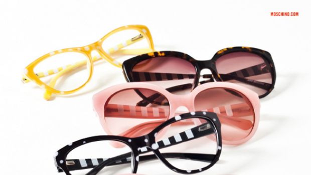 Tendenze moda occhiali primavera estate 2014: le linee trendy di Love Moschino, foto