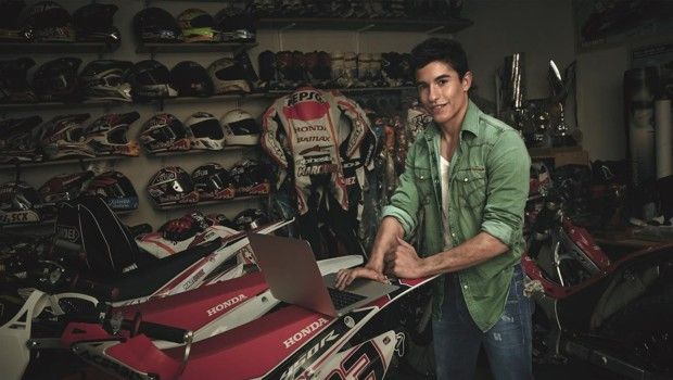 Gas Jeans, la campagna pubblicitaria primavera estate 2014: testimonial il campione della MotoGP Marc Marquez