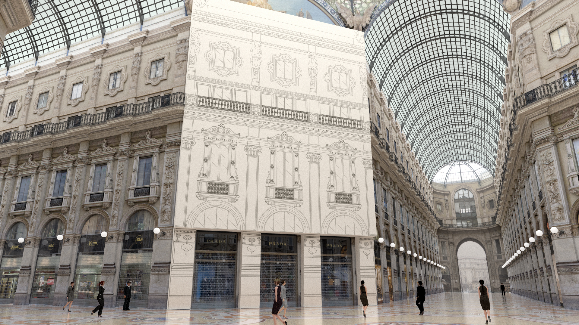 Galleria Vittoria Emanuele II: al via il restauro, entro Expo 2015