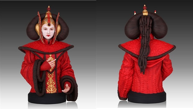 Star Wars: il busto della Regina Amidala della Gentle Giant