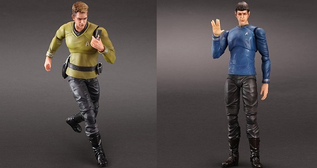 Star Trek: le action figure di Kirk e Spock di Square Enix