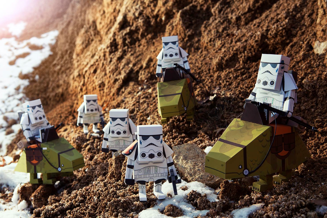 Star Wars: i papertoys di Momot