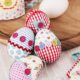 Uova di Pasqua con il patchwork