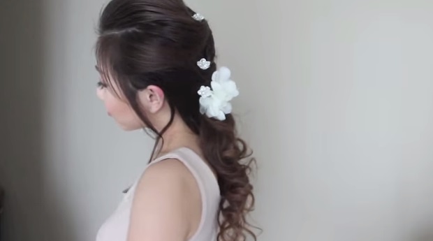 Acconciatura in 10 minuti da sposa