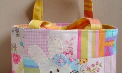 Borsa di patchwork per Pasqua