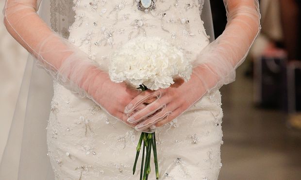 Bouquet da sposa bianco