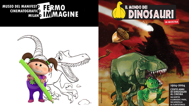 Il Mondo dei Dinosauri in mostra a Milano anche con i Lego