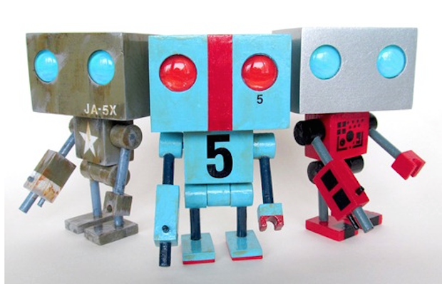 C2E2 2014 : Jimbot, il robot in legno da collezione