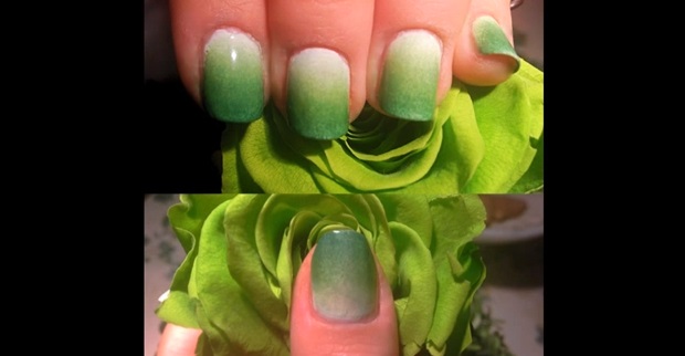 Nail art per unghie sfumate