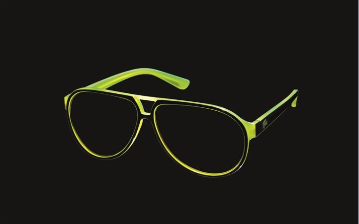 Lacoste occhiali da sole 2014: la special edition Neon per l&#8217;estate, le foto