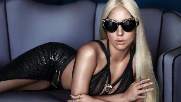 Versace occhiali da sole primavera estate 2014: la campagna con Lady Gaga, tutte le foto