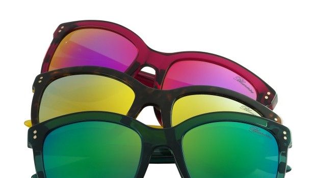 Blumarine occhiali da sole primavera estate 2014: la capsule collection flash Sun, le foto
