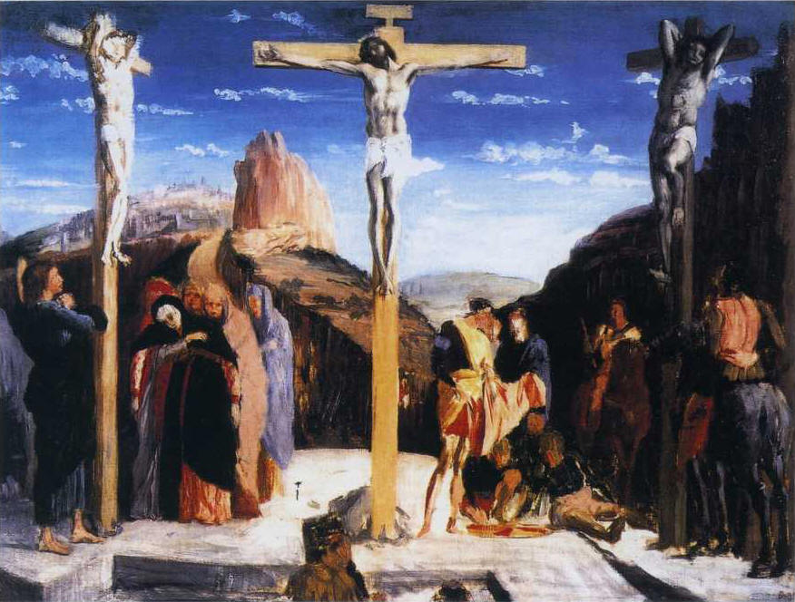La Crocifissione impressionista di Edgar Degas dall&#8217;opera del Mantegna