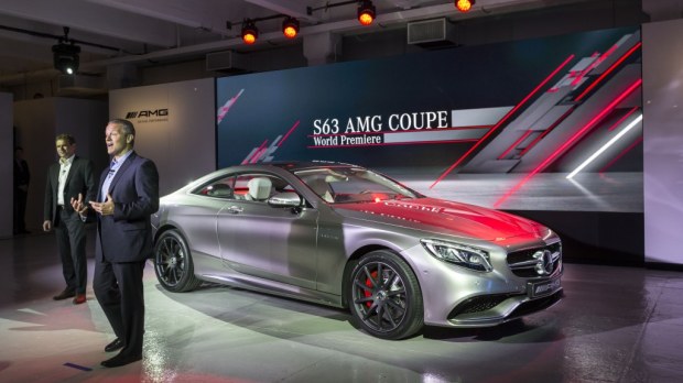 Mercedes S63 AMG Coupé, World Premiere a New York come per la mitica 300 SL