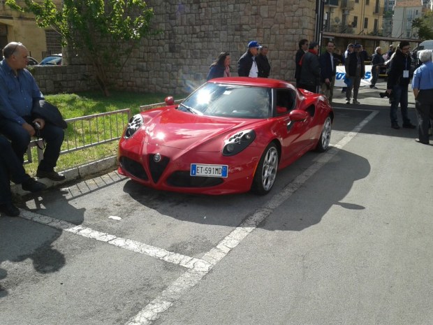 Auto, Alfa Romeo 4C, la sportiva del biscione apripista alla Monte Pellegrino 2014