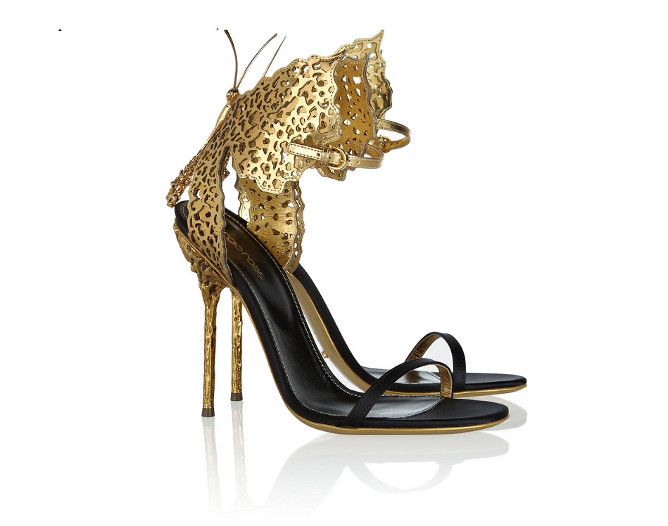 I sandali dorati e glamour per l&#8217;estate 2014