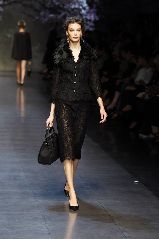 Abiti in pizzo di Dolce &amp; Gabbana estate 2014