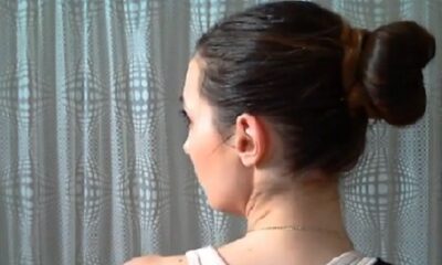 Acconciature in 10 minuti con treccia e chignon
