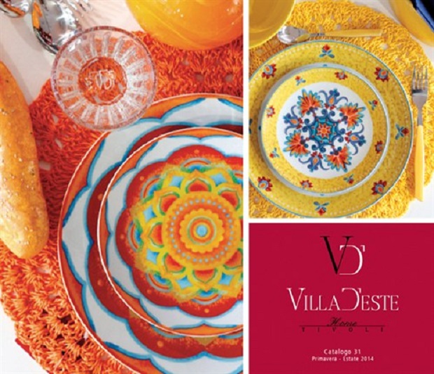 La collezione di ceramiche Villa d&#8217;Este per il 2014