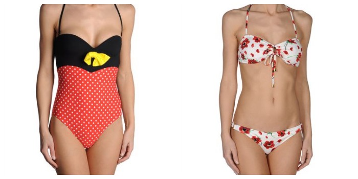 Moschino Swim, i costumi da donna colorati per l&#8217;estate 2014