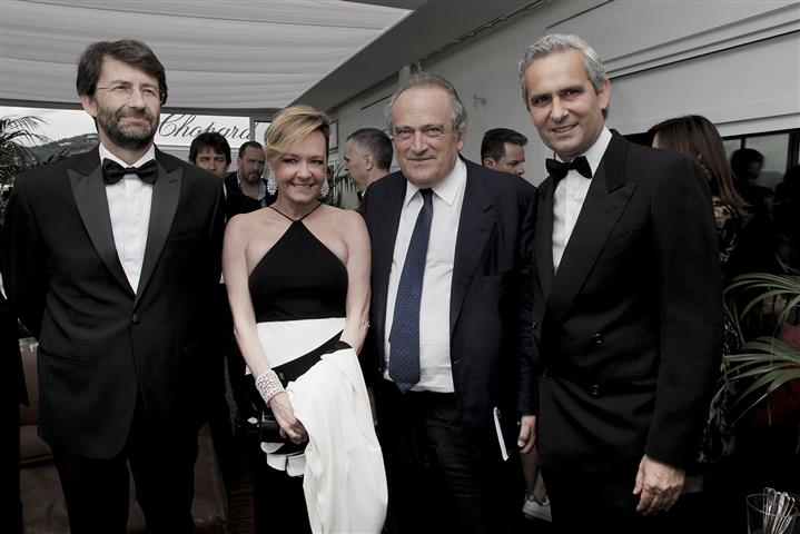 Festival di Cannes 2014: le star visitano la mostra &#8220;Backstage a Cinecittà&#8221; di Chopard