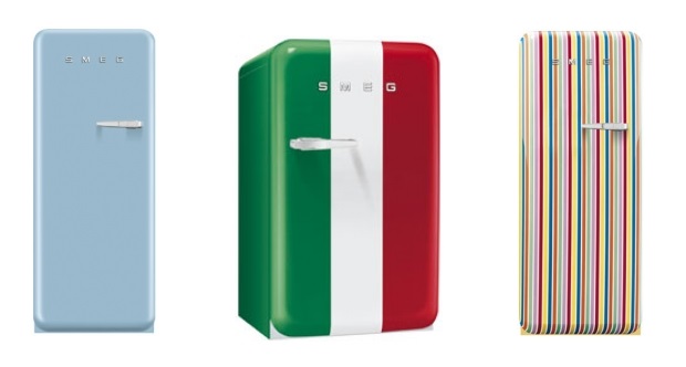 I frigoriferi Smeg 2014 ideali per un arredamento vintage