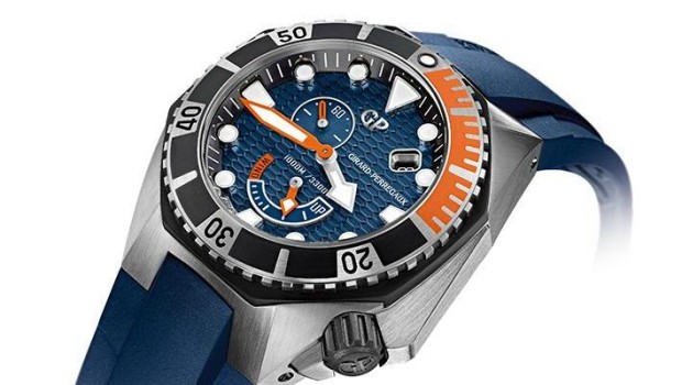 Orologio Girard-Perregaux Sea Hawk blu gioiello subacqueo