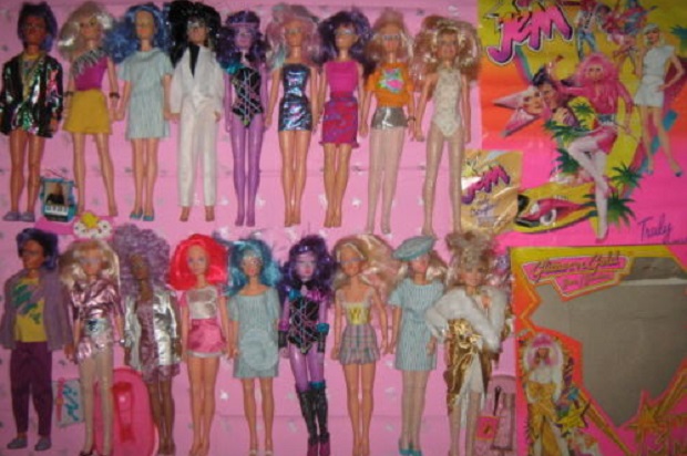 Jem e le Holograms, le bambole vintage della Hasbro