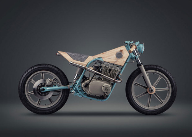 Arredamento di design: Joe Velluto reinventa la motocicletta