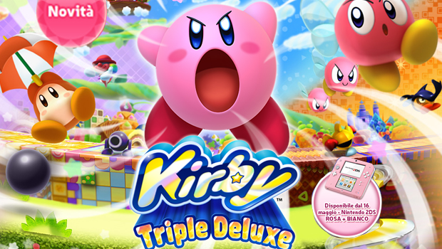 Kirby Triple Deluxe: il nuovo game Nintendo