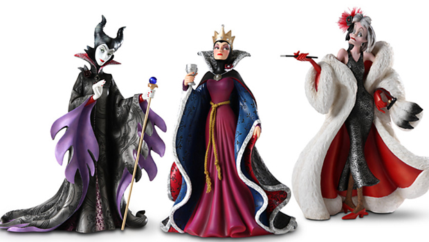 Maleficent e le cattive Disney nelle figure Showcase Haute-Couture
