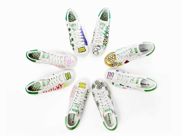 Pharrel Williams firma le Stan Smith per Adidas in vendita esclusiva da Colette a Parigi