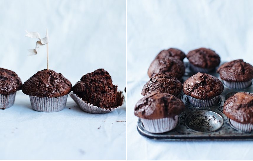 La ricetta dei muffin al cioccolato senza zucchero