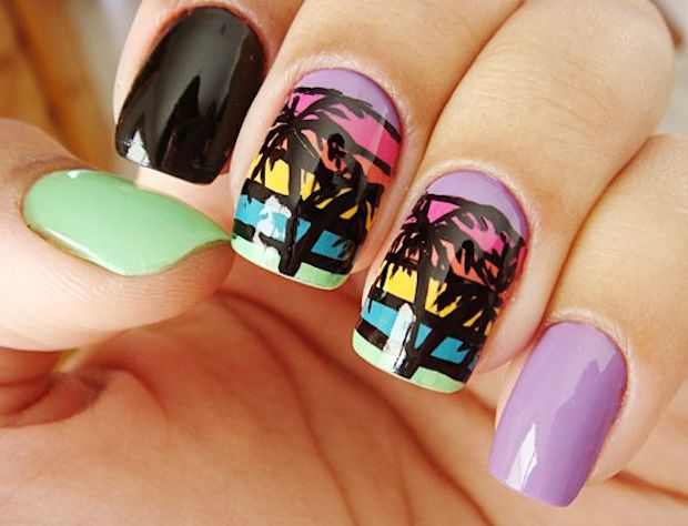 Nail art estate 2014: le 5 idee da copiare per decorare le unghie