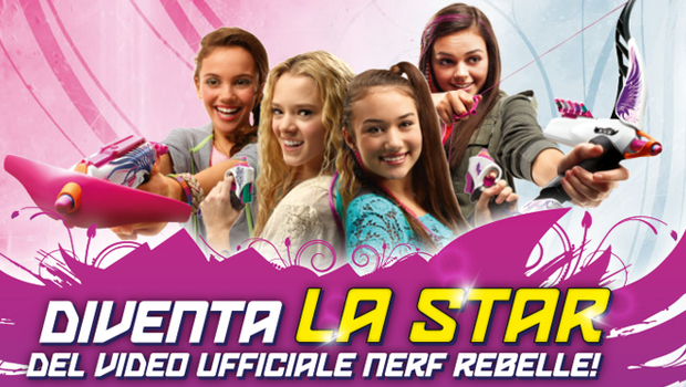 Nerf Rebelle e il concorso per ragazze ribelli