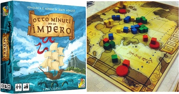 Otto minuti per un impero: il veloce gioco da tavolo della dV Giochi