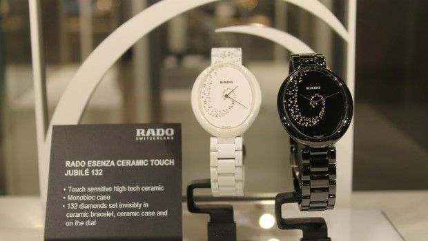 Rado orologi ceramica: le novità 2014, HyperChrome Ceramic Touch Dual Timer ed Esenza Ceramic Touch Fibonacci Colours, le foto