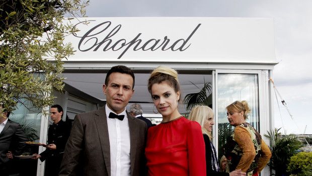 Festival di Cannes 2014: le star visitano la mostra &#8220;Backstage a Cinecittà&#8221; di Chopard