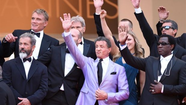Festival di Cannes 2014: I Mercenari 3, il photocall, il red carpet e il party con Sylvester Stallone, Dolph Lundgren e Arnold Schwarzenegger, le foto
