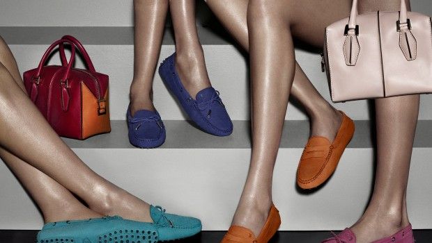 Tod’s campagna pubblicitaria primavera estate 2014: l’iconico Gommino, le foto